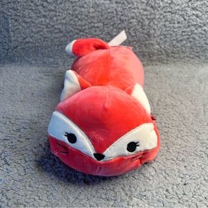 Squishmallows Cuddlers Fox Fifi Laying Plush KellyToy